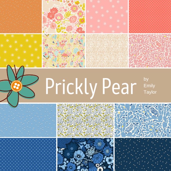 Prickly Pear Fat Quarter Bundle | Emily Taylor | 14 FQs