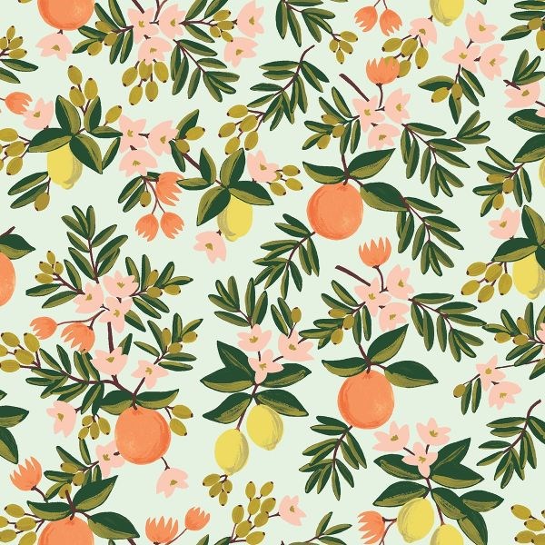 Primavera Citrus Floral - Mint