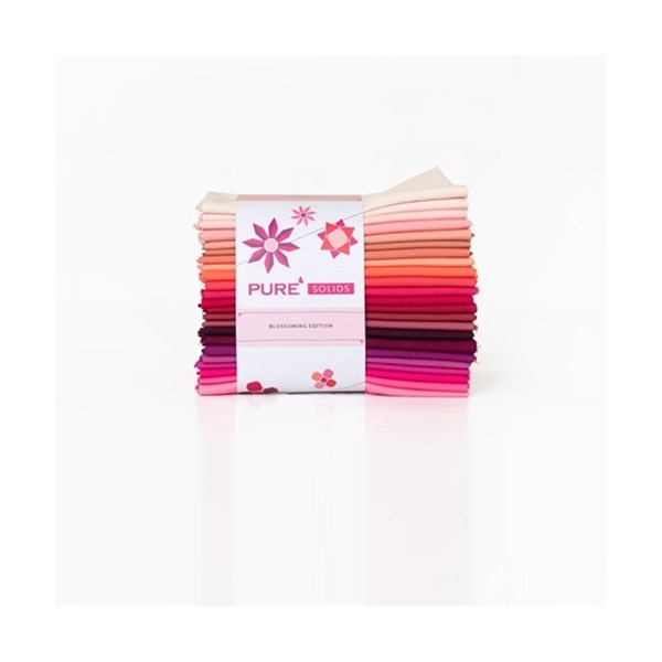 Pure Solids Bundle - Blossoming: 23 FQs