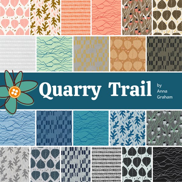 Quarry Trail Fat Quarter Bundle | Anna Graham | 22 FQs