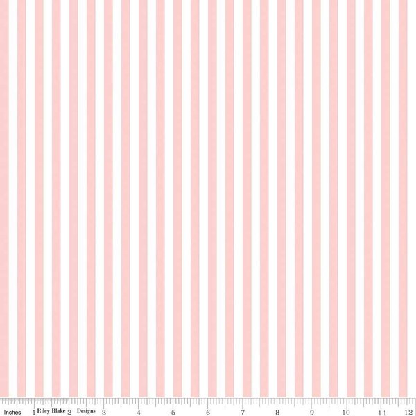 1/4" Stripe - Baby Pink