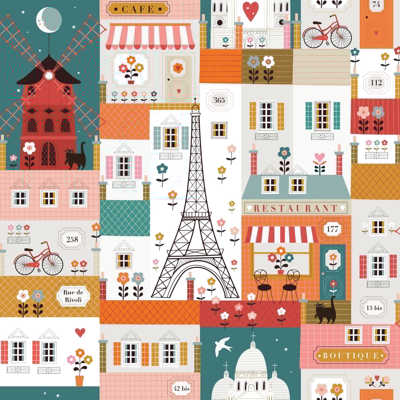 Quartiers de Paris