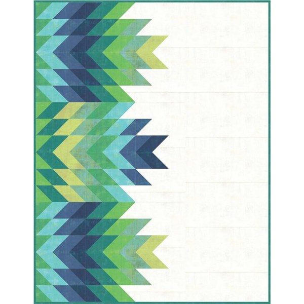 Quill Quilt Kit in Cool