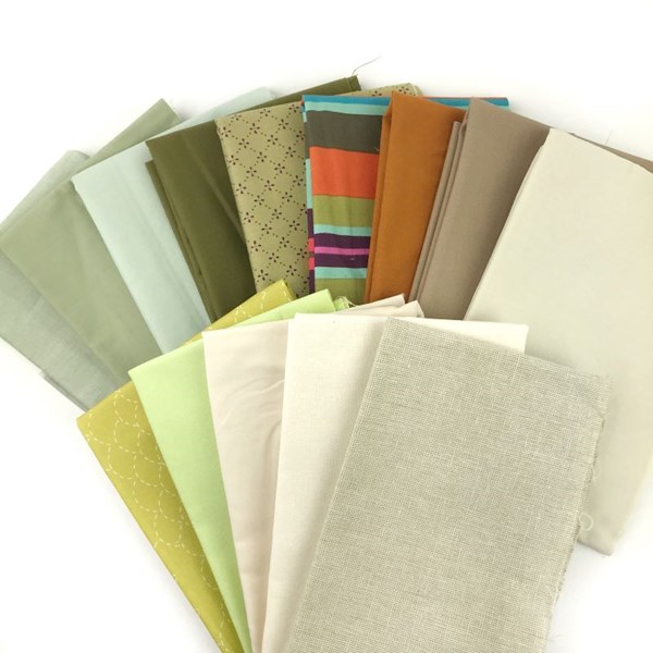 Quilting 101 Quarter Yard Bundles - Spring Greens