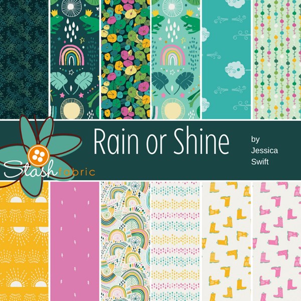 Rain or Shine Fat Quarter Bundle | Jessica Swift | 12FQs