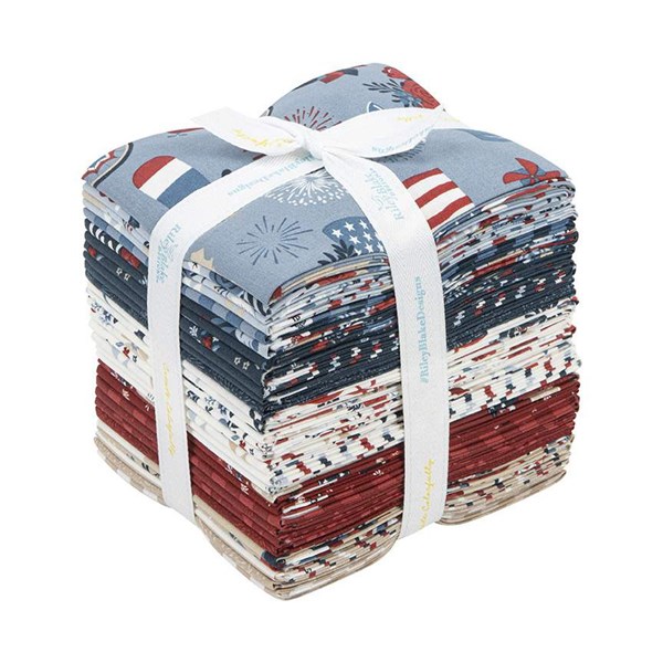 Red, White and True Fat Quarter Bundle | Dani Mogstad | 30 FQs