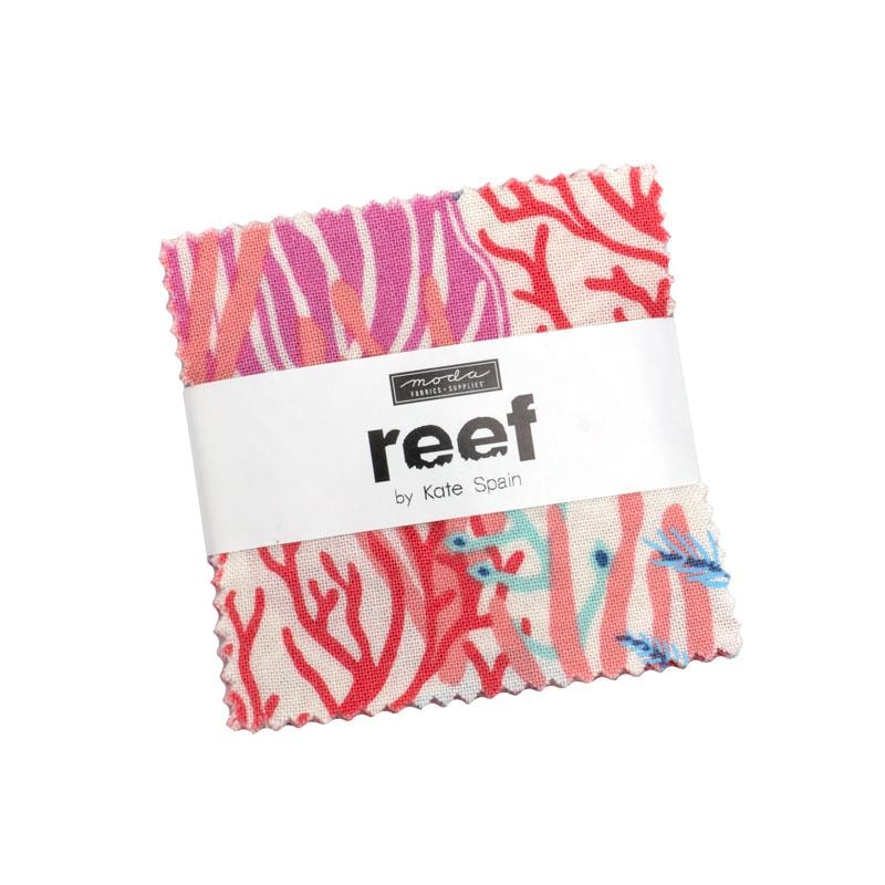 Reef Mini Charm Pack | Kate Spain | 42 - 2.5" Squares