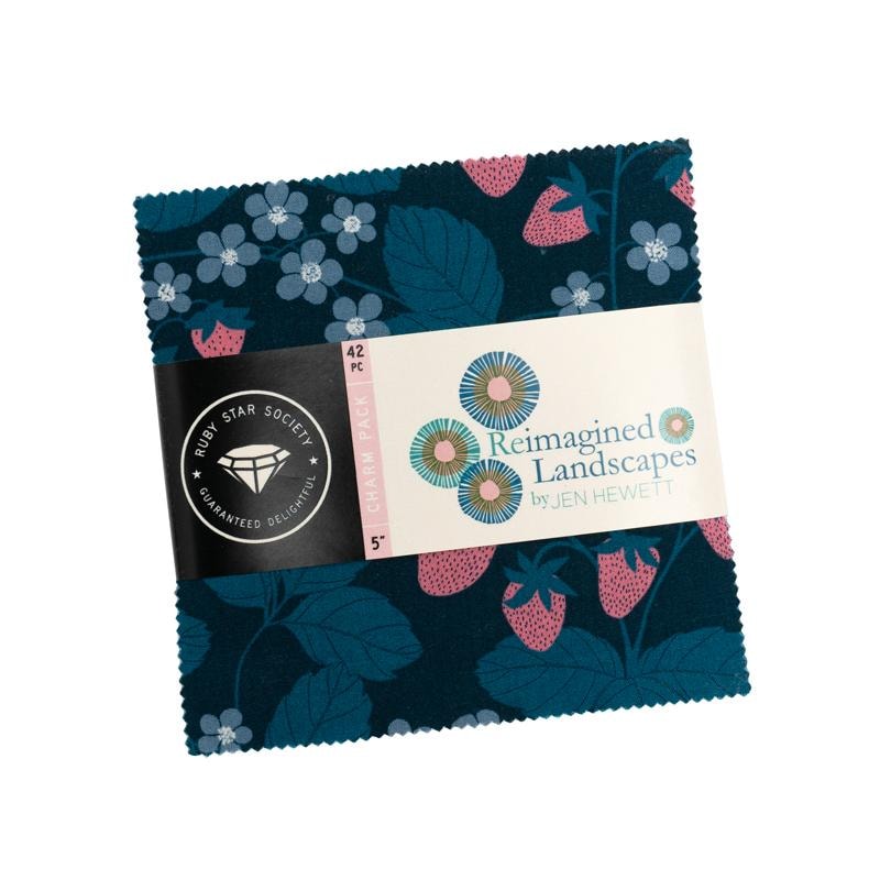 Reimagined Landscapes Charm Pack | Jen Hewett | 42 - 5" Squares