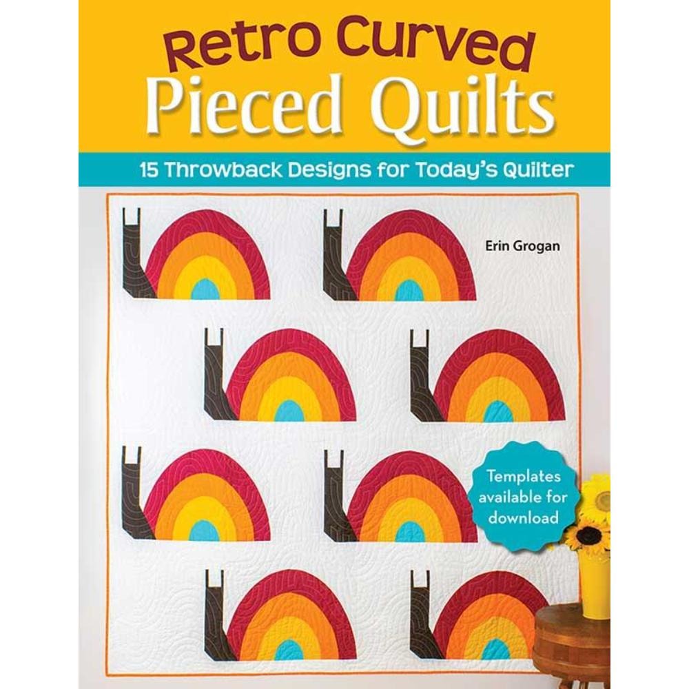 Retro Curved Pieced Quilts Pattern Book | Love Sew Modern