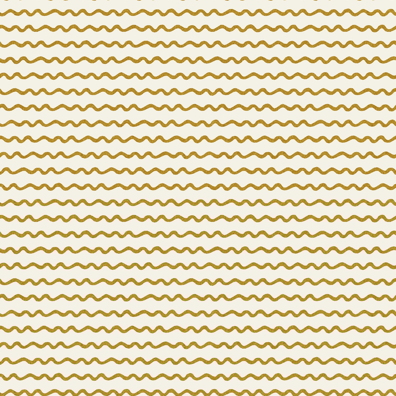 Rickrack - Cream and Gold Metallic