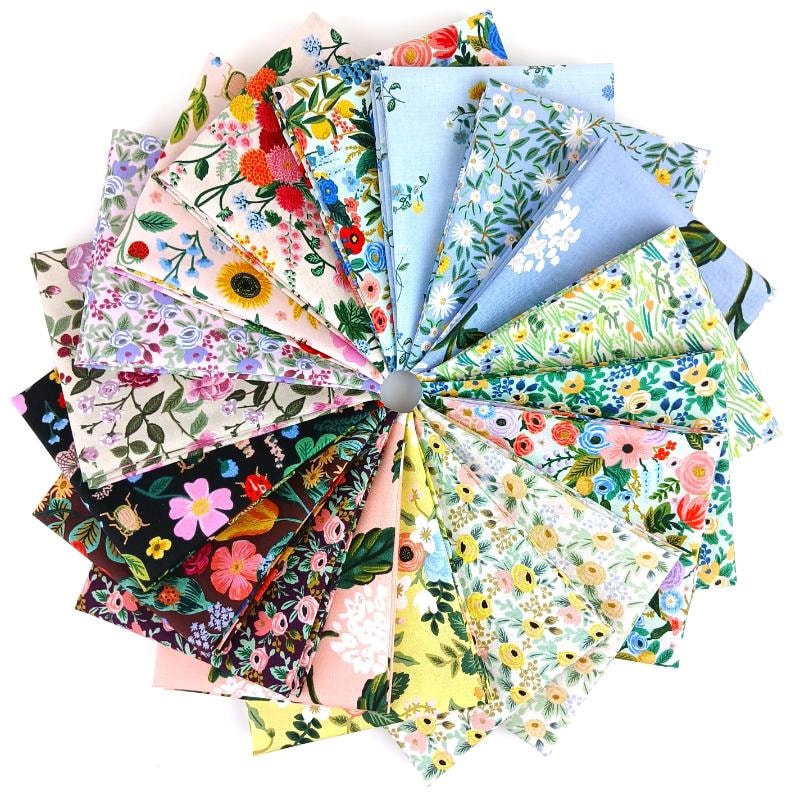 Rifle Paper Company Florals Fat Quarter Bundle | 18 FQs