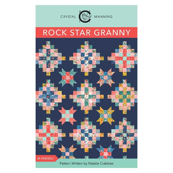 Rock Star Granny Quilt Pattern | Crystal Manning