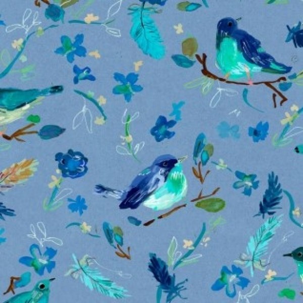 Romantic Birds in Multi