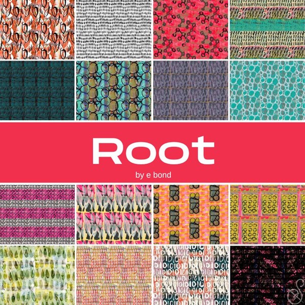 Root Fat Quarter Bundle | e bond | 16 FQs