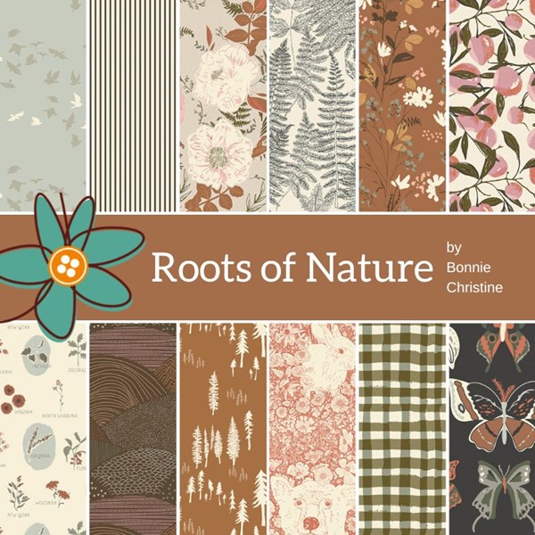 Chapter Three: Roots of Nature Fat Quarter Bundle | Bonnie Christine | 12 FQs