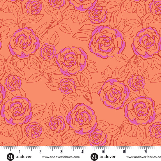 Rose Bloom - Coral