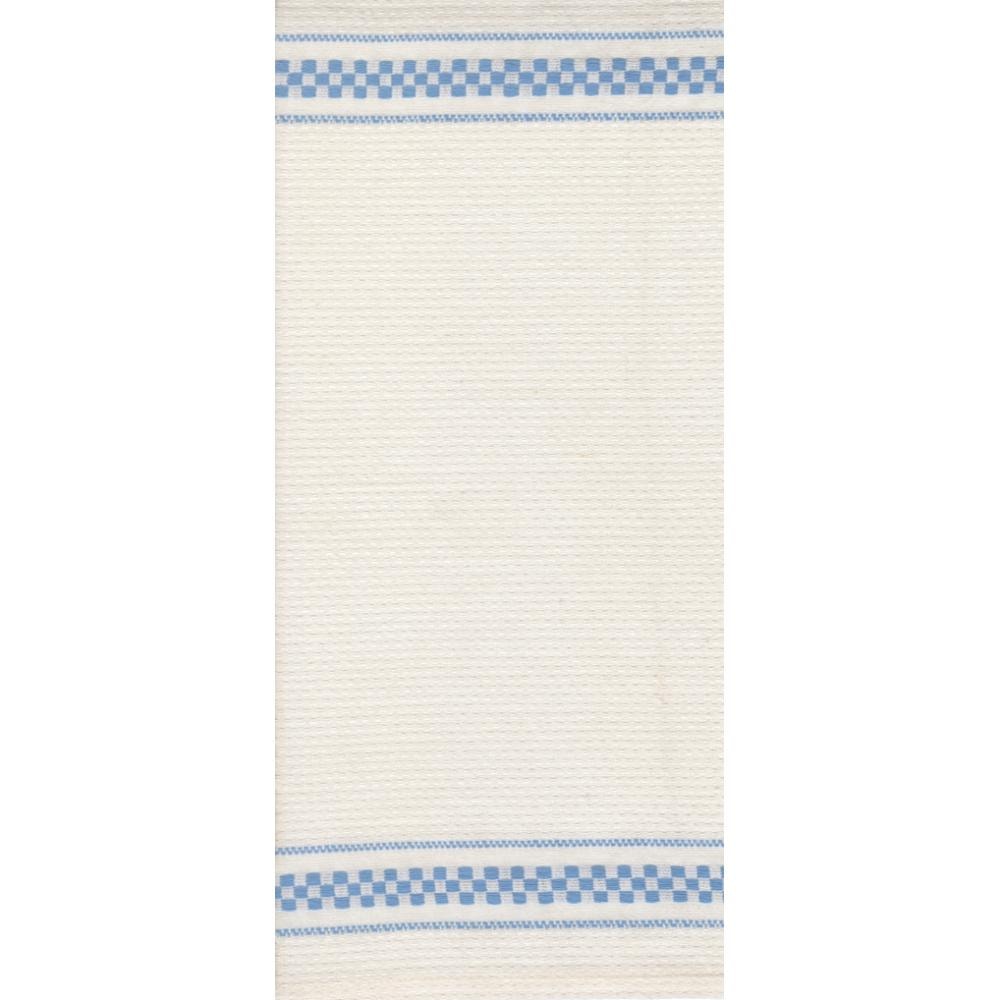 Rosie Toweling - Waffle Check Sky