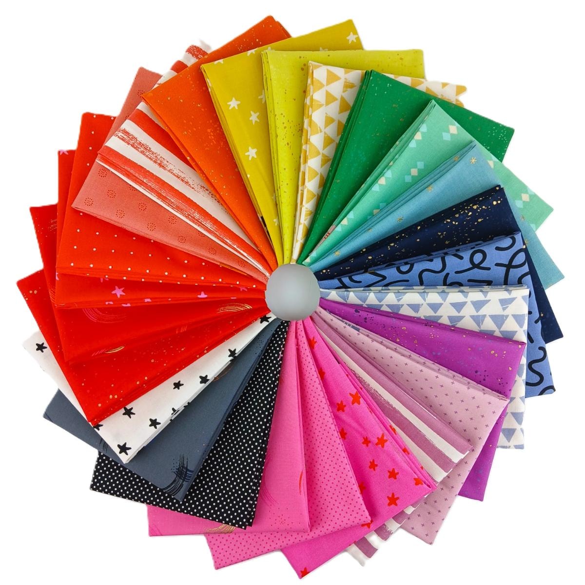 Ruby Star Society Basics Rainbow Fat Quarter Bundle | 25 FQs