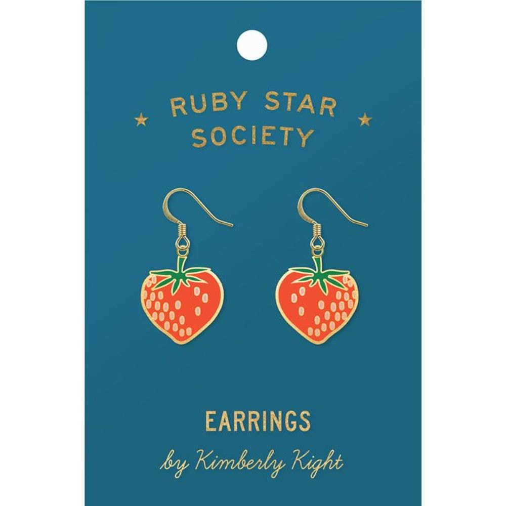 Ruby Star Society Earrings - Strawberry