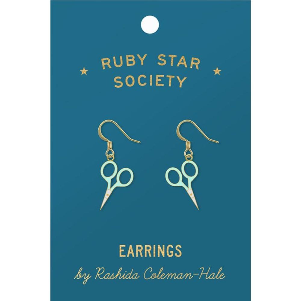 Ruby Star Society Earrings - Scissors