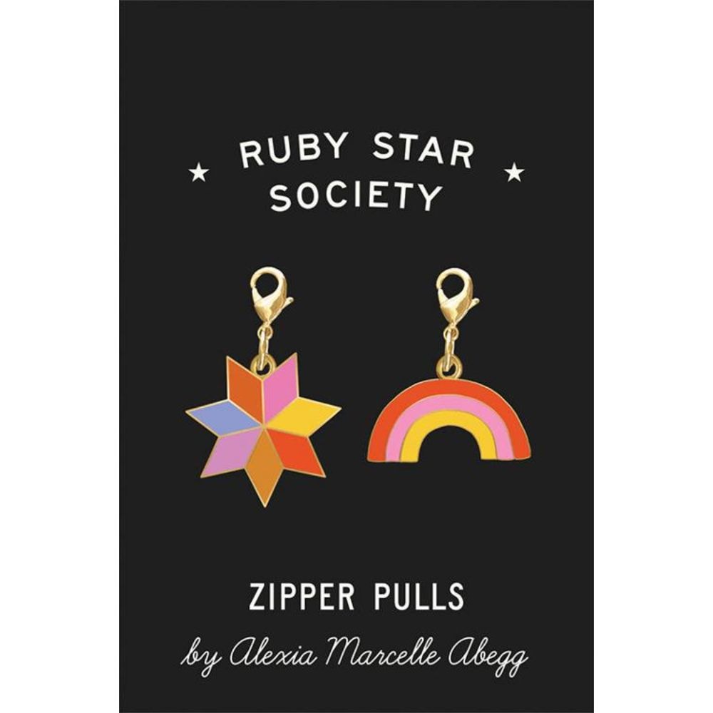Ruby Star Society Zipper Pulls - Alexia Abegg