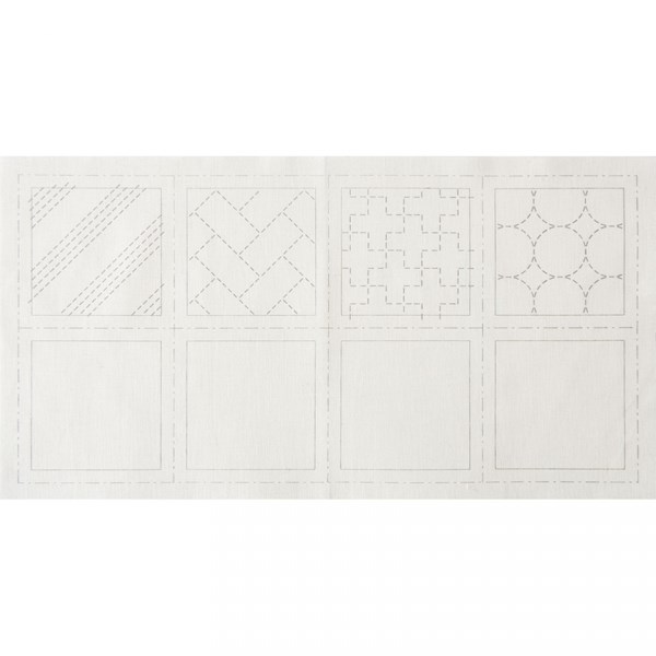 Sashiko Coaster Set - Sashiko White