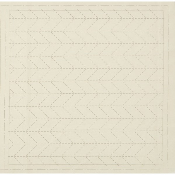 Sashiko Pre-Printed Cloth - Sugiaya Off-White