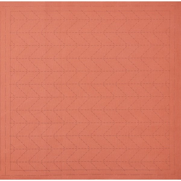 Sashiko Pre-Printed Cloth - Sugiaya Orange