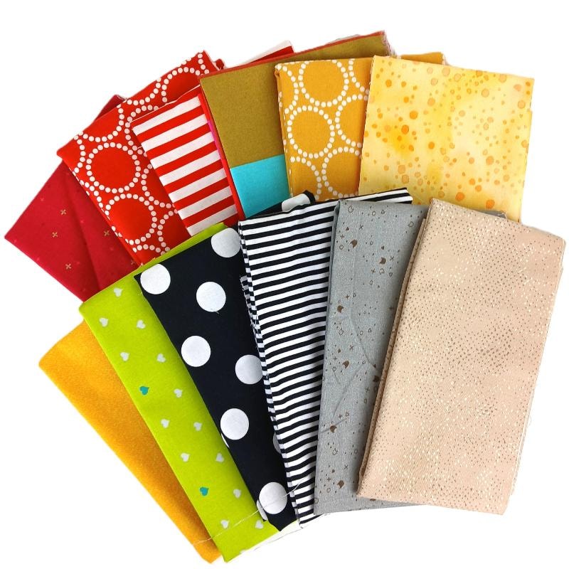 Scraptastic Quarter Yard Bundle - Blenders and Basics