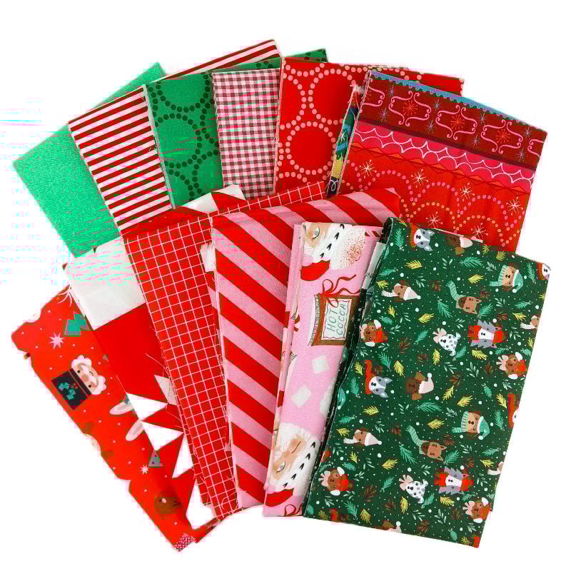 Scraptastic Quarter Yard Bundle - Christmas