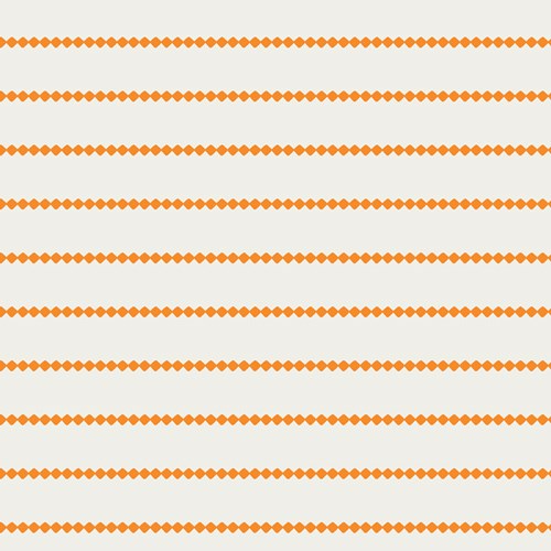 Seaside Stripes in Tangerine