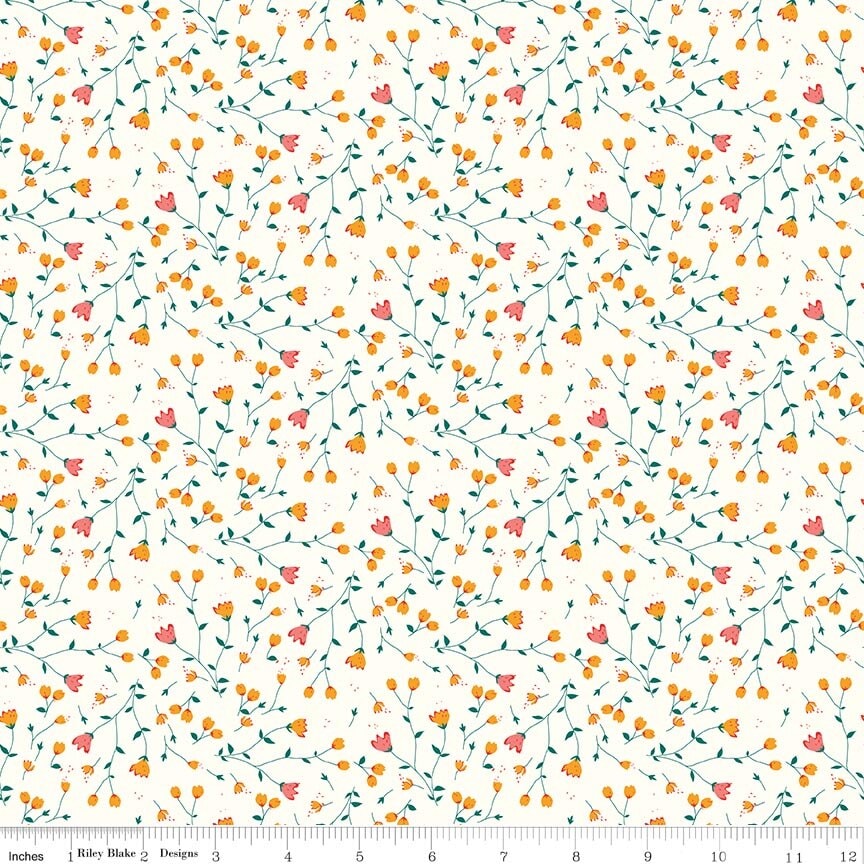 Serendipity 2 Floral - Cream