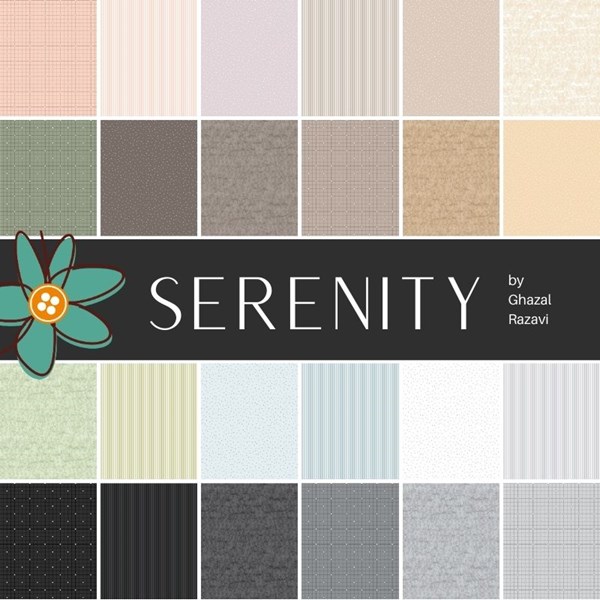 Serenity Fat Quarter Bundle | Ghazal Razavi | 18 FQs