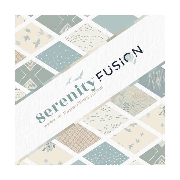 Serenity Fusion Fat Quarter Bundle | AGF Studio | 12 FQs