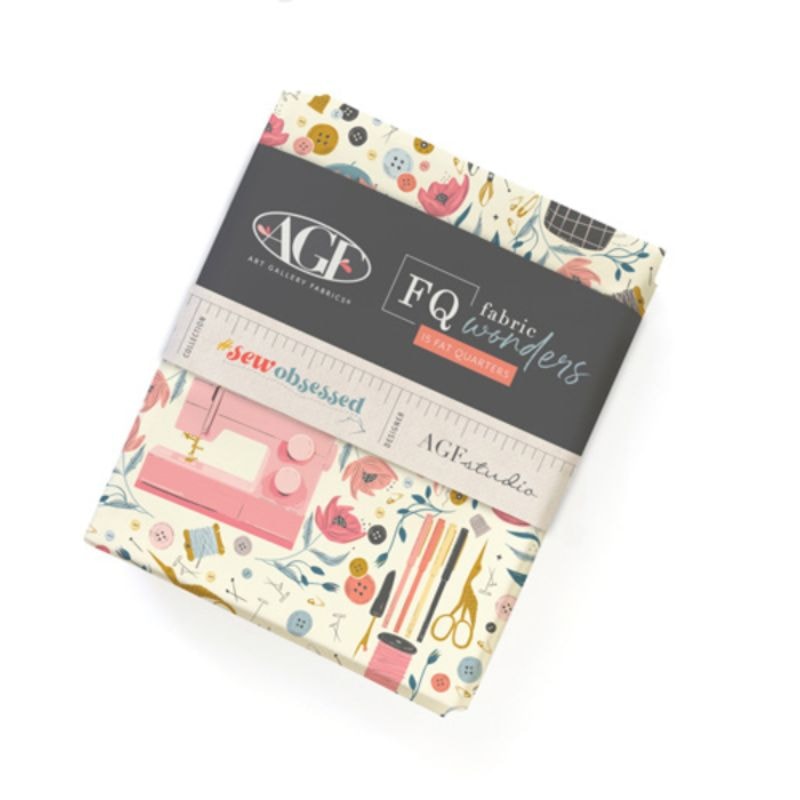 Sew Obsessed Fat Quarter Bundle | AGF Studio | 15 FQs