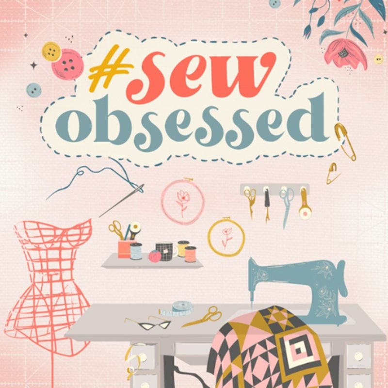 Sew Obsessed Fat Quarter Bundle | AGF Studio | 15 FQs