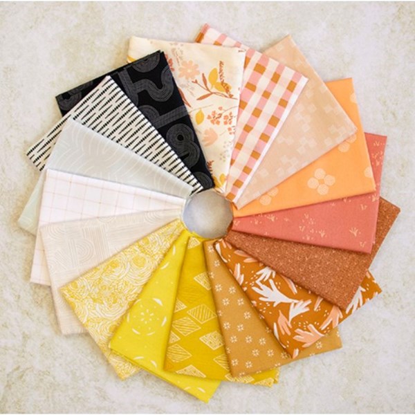 Nostalgic Summer Fat Quarter Bundle - Cotton Quilting Fabric