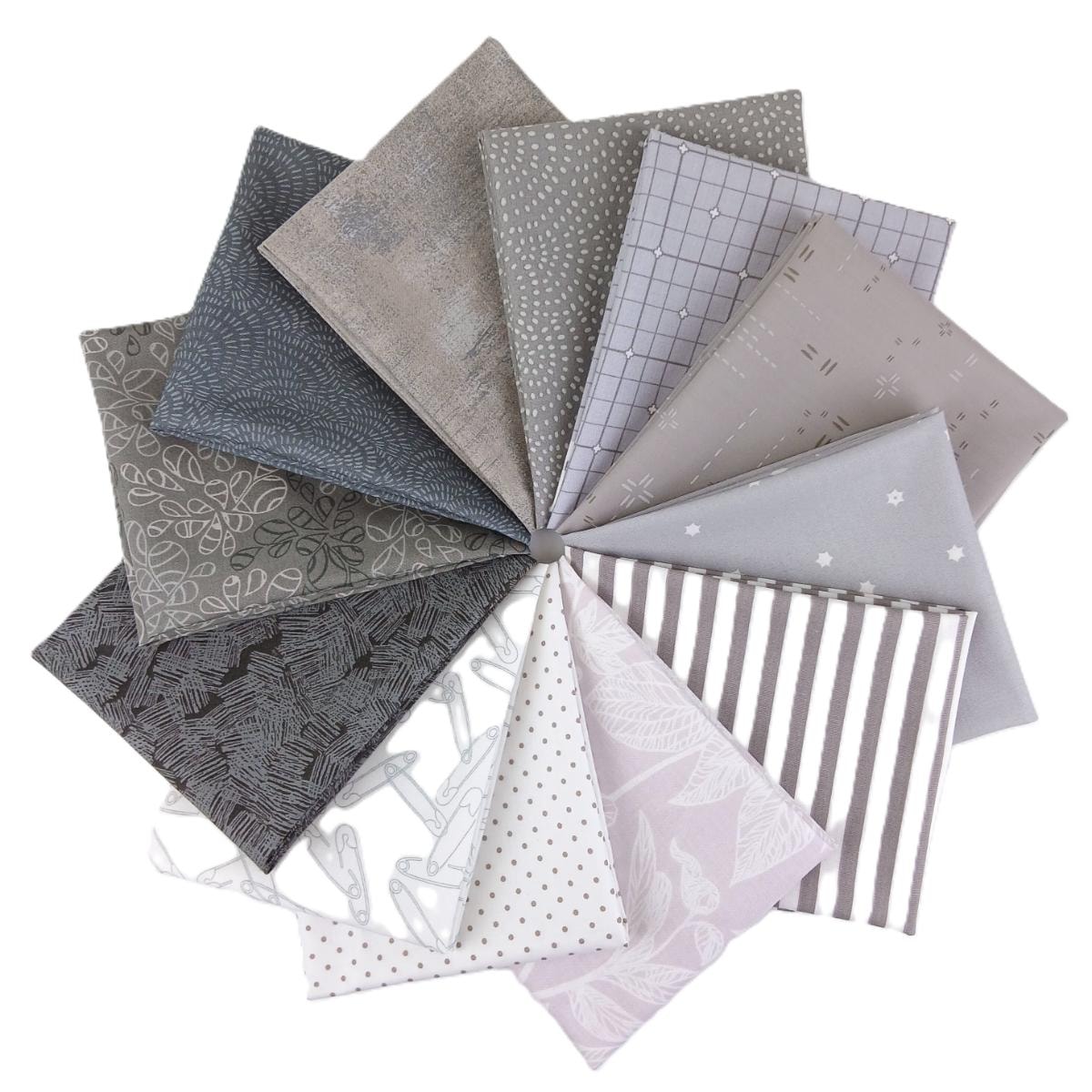 Color Play Shadow Gray Fat Quarter Bundle