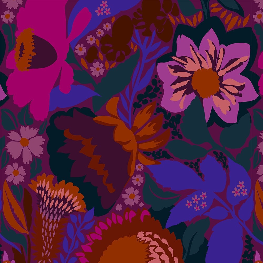 Shadows WIDE - Plum