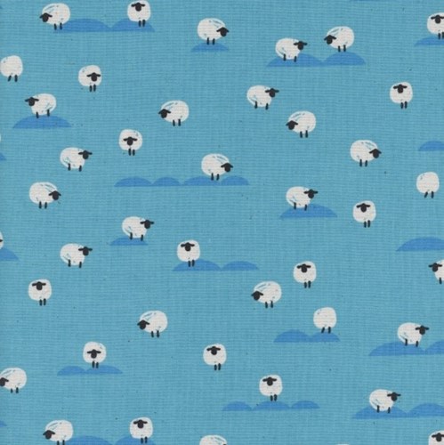 Sheep in Water UNBLEACHED COTTON