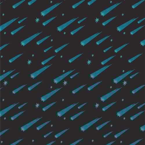Shooting Stars - Black