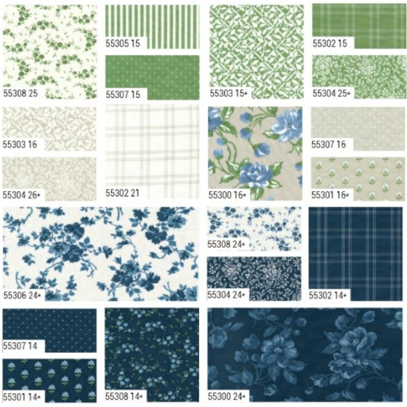 Shoreline Fat Quarter Bundle | Camille Roskelley | 40 FQs