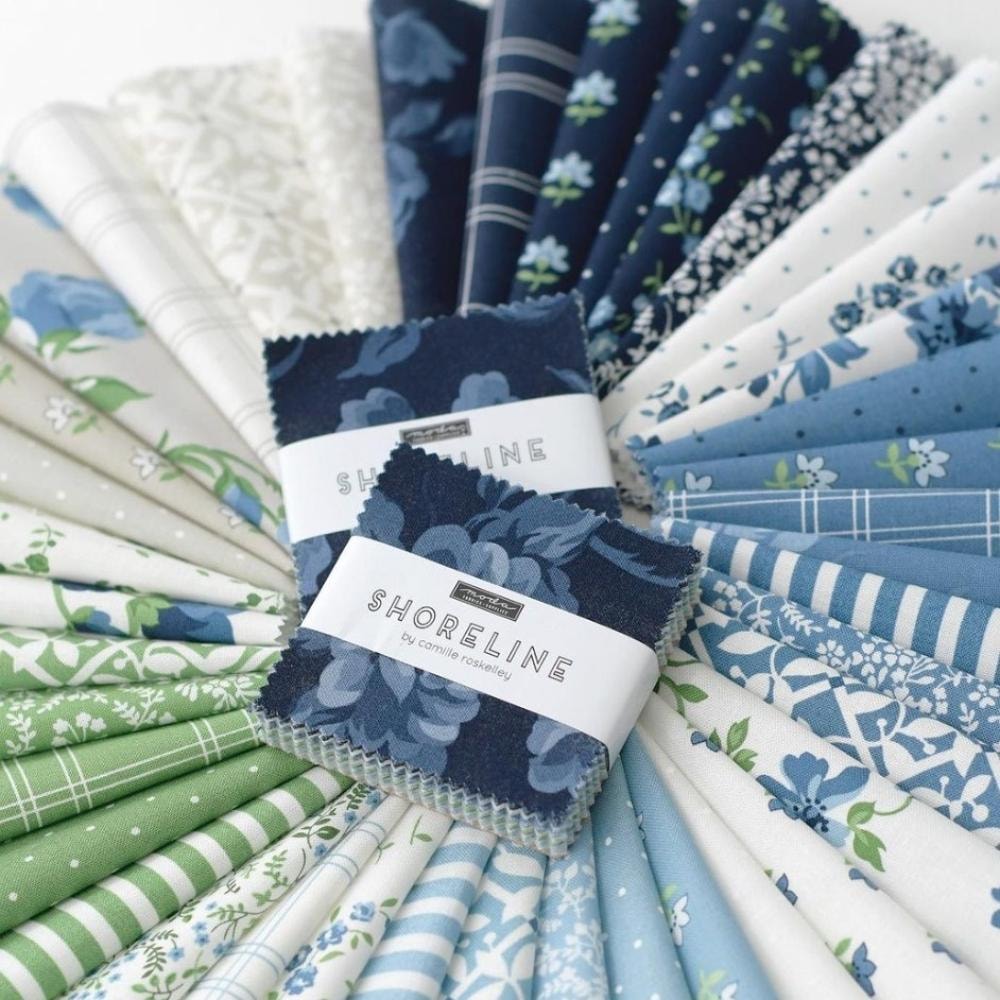 Shoreline Mini Charm Pack | Camille Roskelley | 42 - 2.5" Squares