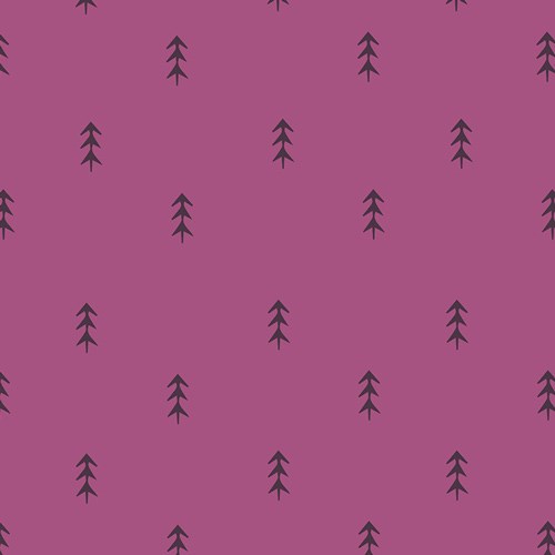 Simple Defoliage in Violet
