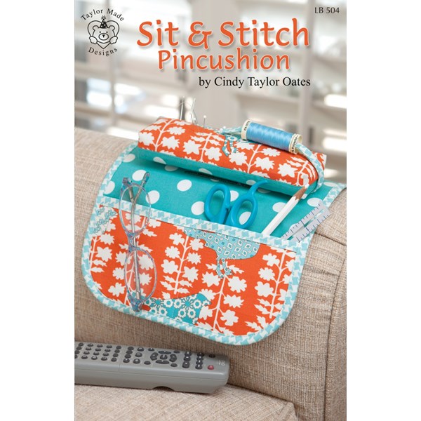 Sit & Stitch Pincushion by Cindy Taylor Oates