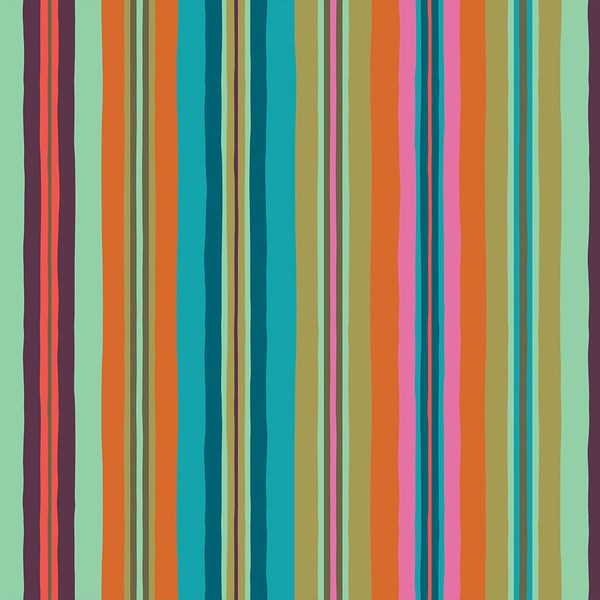 Sketched Stripe - Sunset