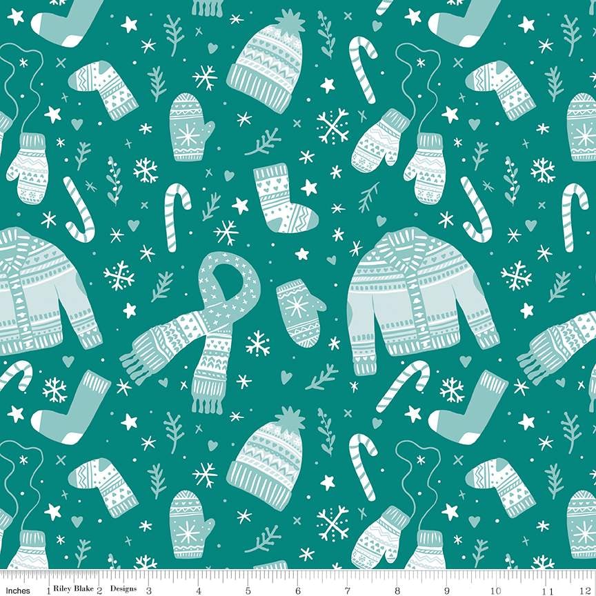Ski Hill Main - Teal