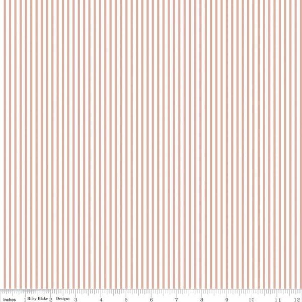 Stripe Silver Sparkle fabric by the yard Narrow Stripe SC545-Silver Riley Blake