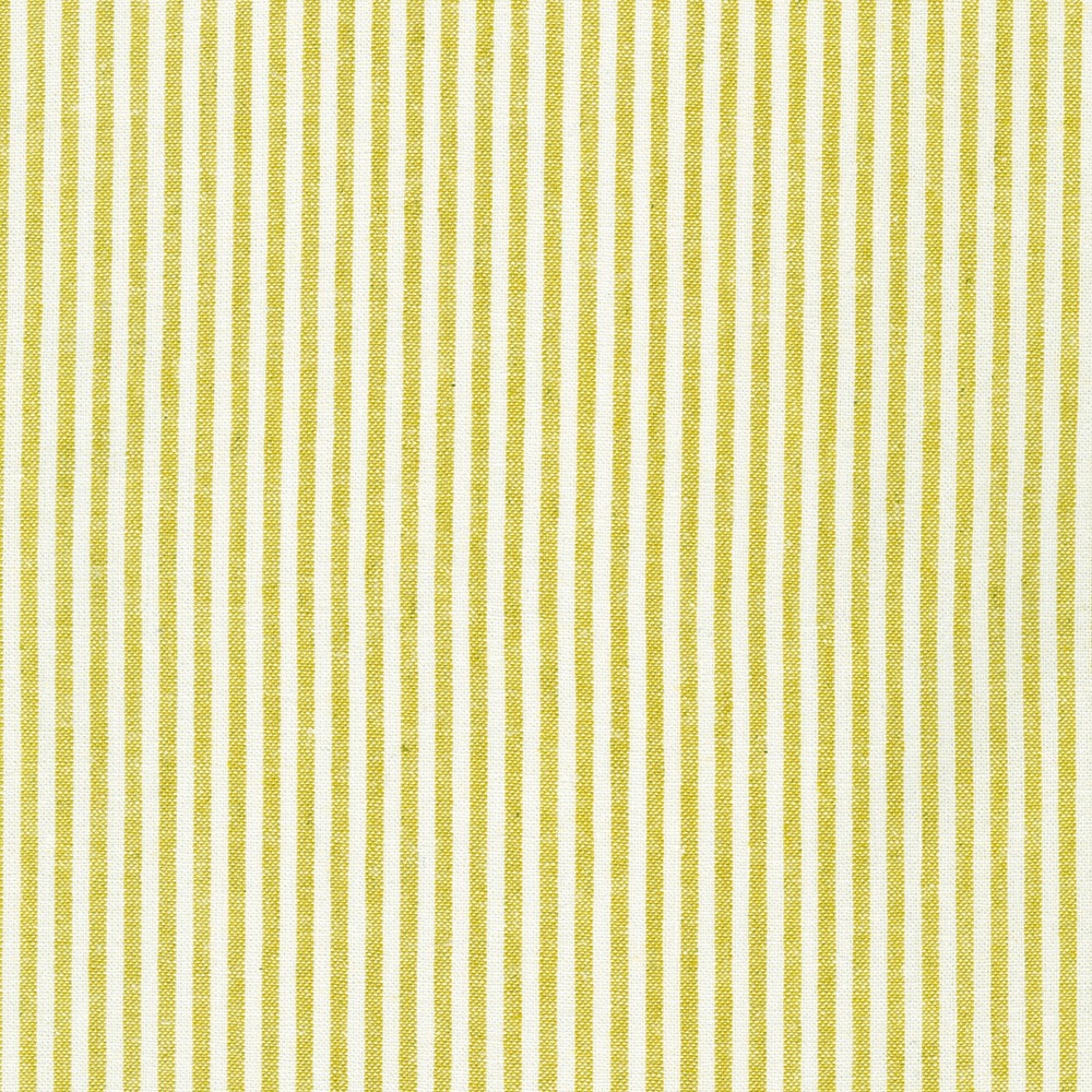 Small Stripe Yarn Dyed Woven - Mustard
