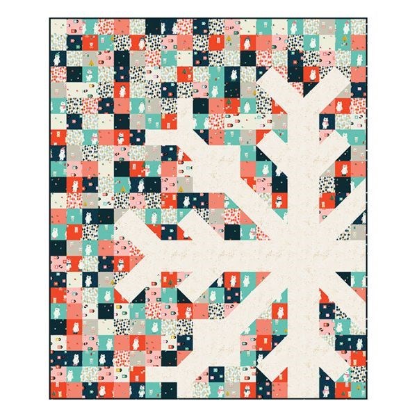 Snowflake Quilt Kit - Flurry